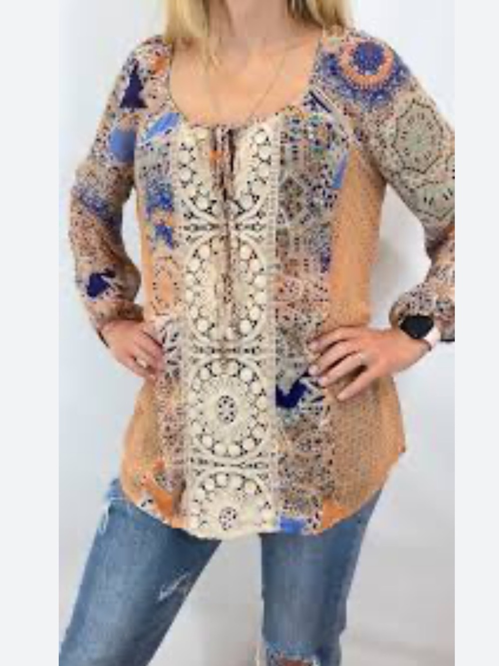 Meadow Rue for Anthropologie Roselle Peasant Blouse